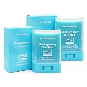 네이처리퍼블릭 캘리포니아 알로에 쿨링 수분 선스틱 24g+24g