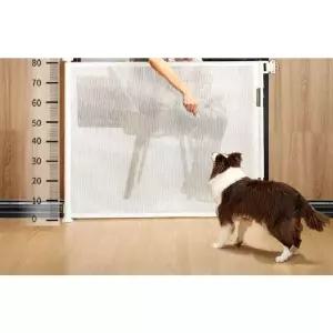 롤안전문 롤 고양이 펜스 천공 화이트 블랙 울타리 애견