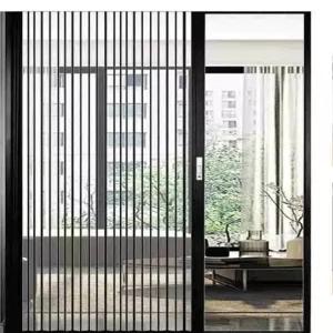 맞춤 방충망 주문제작 자바라 알루미늄 접이식 슬라이딩 욕실 모기장 주름문