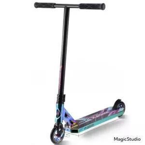 묘기용킥보드 두발 레인보우 입문용 트릭용 DS009D 1개 익스트림스턴트스쿠터 킥보드 Elegant black