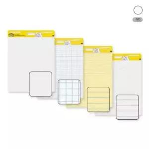 칠판 포스트-잇 이젤패드 561 화이트 라인 3M