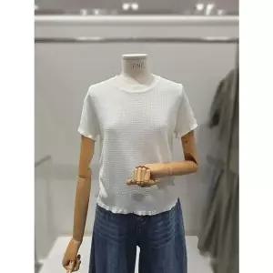 [NS홈쇼핑][이프네]니트 짜임 물결 반팔 니트(IQ4WKT01)[35837487]