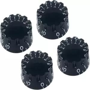 깁슨 레 폴 SG 일렉트릭 기타4개 세트 너들드와 호환되는 빈티지 포지 블랙 노치 스피드 노브 미국제국