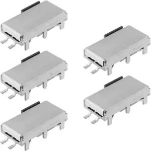 닌텐도 게임보이 어드밴스 GBA SP DS 라이트와 호환되는 디어 5Pcs 전원 볼륨 켜기 오프 사이드 버튼 교체