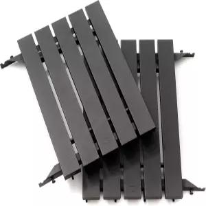 카마도 조 내구성이 뛰어난 알루미늄 접이식 사이드 선반 액세서리 후크 2켤레 클래식 18인치 그릴과