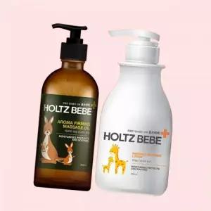 홀츠베베 임산부 오일 300ml 마사지오일 튼살오일 + 약산성 베이비 아기 피부 진정 로션500ml 4309348