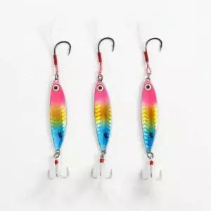 메탈지그 3p세트 바이브 갈치 루어 미끼 참돔 고등어