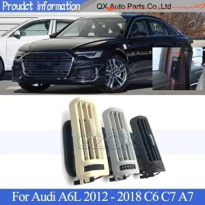 CAPQX 뒷좌석 B-필러 에어컨 배출구 커버 쉘 통풍구 아우디 A6L C6 2012-2018 용