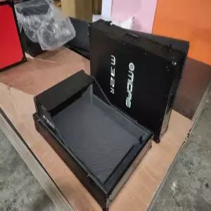 믹서 하드 케이스 블랙 컴팩트 레드 보관함 콘솔박스