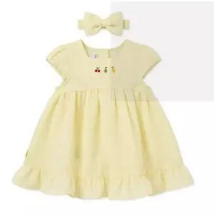 [압소바](광주신세계)26년 S/S 셔벗 원피스(헤어밴드)A1325190(연노랑)