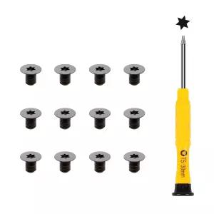 Dell XPS 13 9300 9370 9380 15 9500 9550 9560 9570 및 Precision M5510 5520용 12PCS M2x3mm Torx T5