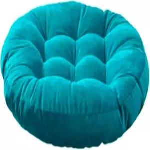 일본산 대형 린넨 다다미 바닥 베개 둥근 이불 두꺼운 터프트 코듀로이 시트 쿠션 솔리드 컬러 요가 명상