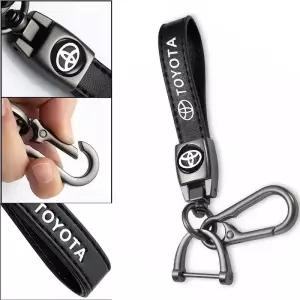 자동차 키 체인 링 토요타 코롤라 야리스 CHR 아우리스 R4 랜드 크루저 캠리 하이랜더 프라도 액세서리