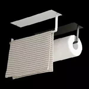 주방용품 걸이형 보관케이스 벽부착 수납선반 싱크대정리 키친타월거치 공간활용