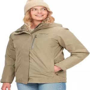 MARMOT 여성용 램블 3in1 구성 요소 재킷 후드가 있는 재활용 방수 쉘과 탈착식 단열 보온 R 라이너