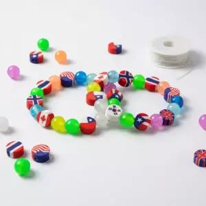 [키득키득]세계국기 야광 팔찌 만들기 패키지