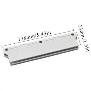 알루미늄 합금 히트싱크 쿨러 냉각 조끼 DDR4 메모리 모듈용 실리콘 패드 열 포함 분산 기능