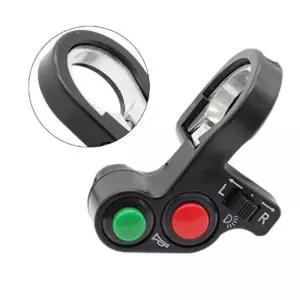 오토바이 스쿠터 7/8인치 핸들바 경적 방향지시등 조명 컨트롤러 스위치 개조 부품