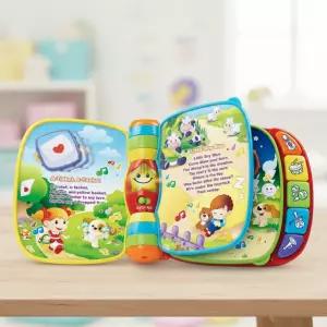 브이텍 동요가나오는 뮤지컬 사운드북 영어동요 장난감 아기 멜로디 불빛 동요책 소리나는책