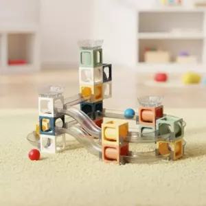 아이넷 마그네틱 롤링플레이 자석블럭 구슬굴리기 창의력 길만들기 한글 알파벳 숫자 (36p)