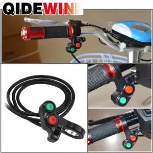 오토바이 스쿠터 전기 자전거 7/8인치 핸들바 경적 방향지시등 조명 컨트롤러 스위치 개조 부품