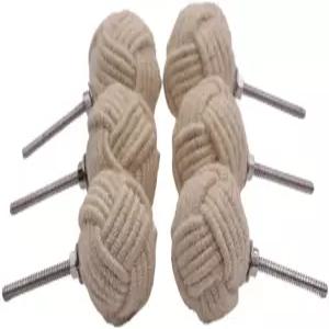 6 도어 손잡이 항해 꼬임 장식 황마 매듭 서랍 당기고 밀기 가구 /노브 캐비닛 옷장 찬장