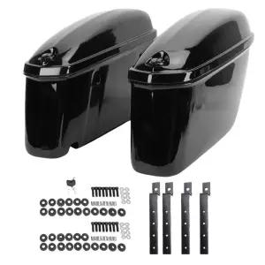 오토바이 하드 새들백 사이드 박스 22L 트렁크 러기지 수납 장치 및 장착 키트 교체용