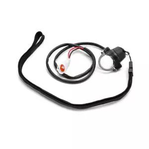 혼다 가와사키용 손목 스트랩이 있는 오토바이 엔진 비상 정지 스위치 마그네틱 탑 캡