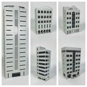 아파트 모형 건축 미니어쳐 디오라마 미니어처 하우스 도시 건물 키트 고층 빌라 모델
