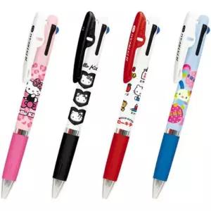 산리오 제트스트림 3색 볼펜 캐릭터 필기구 헬로키티 우사하나