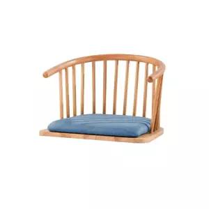 고목나무 원목 바닥 고정식 고정 체어 일식집 베이지