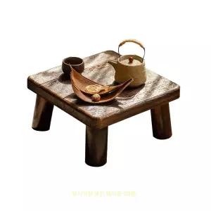 테이블 다다미 소반 낮은 원목 다과상 아카시아 미니다과상 낮은테이블 찻상 차상 술상