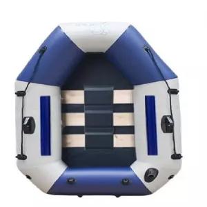 민물 고무 보트 낚시 팽창식 래프팅 튜브 하드