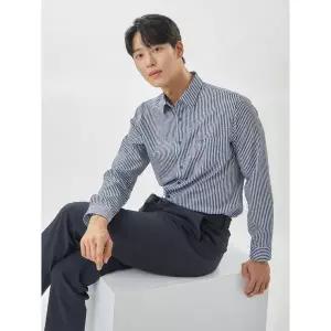 [라이프로그]남성 세로 스트라이프 셔츠 MCWSO206 BL_P359168784
