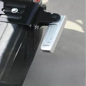 바이크 킥보드 페달 확장 싱글 부착 접이식 페달킥보드 개조 풋페달 발판 비전기 세트