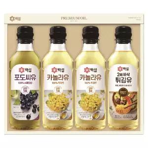 백설 프리미엄 17호 오일세트 + 쇼핑백 1세트