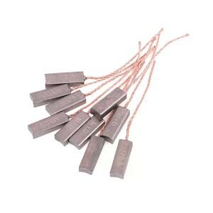 10개 4.5X6.5X20mm 고순도 구리 발전기 카본 브러쉬 교류 레귤레이터용