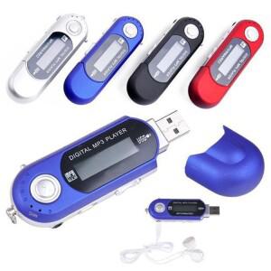 2in 1 미니 MP3 플레이어, LCD 음악 32G TF 카드, USB 2.0, 소형 플래시 드라이브, 경량