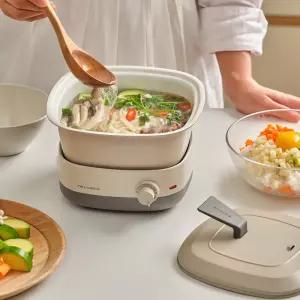 레꼴뜨 멀티쿠커 전기냄비 까레 분리형 샤브샤브 전골 후라이팬