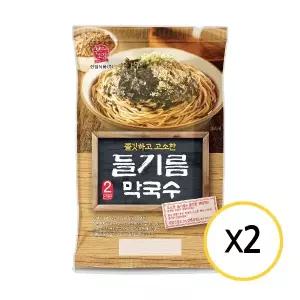한일식품 본고장 들기름 막국수 2인 334g x 2개