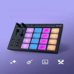 작곡 미디 컨트롤러 프로덕션 음악 제작 휴대용 사운드 믹싱 장비 스튜디오