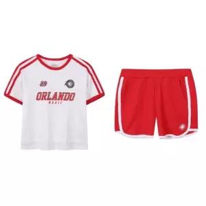 [갤러리아] (NBA키즈)여아 블록코어 링거 반팔티 세트(K262TS670P/00/TP670/36)