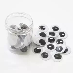 [RIZPICK]스티커눈알 스티커 입체 만들기 플라스틱눈 10g