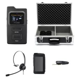 바투 FT-2450i 무선 인터컴 10EA 케이스세트/헤드셋10개/파우치/충전케이스포함