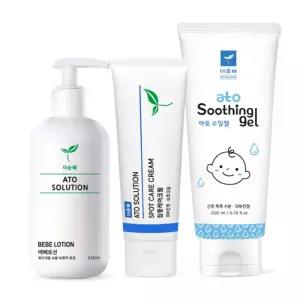 더순해 태열관리 3종세트 / 로션+크림+수딩젤