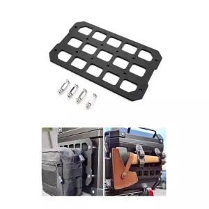 트렁크 스토리지에 대 한 오토바이 몰리 패널 금속 방수 사이드 박스 주최자 모듈 형