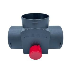 조절식 에어 디젤 히터 벤트 덕트 T 브랜치 스플리터 배기 파이프 조이너 커넥터 Eberspacher Webasto 75mm