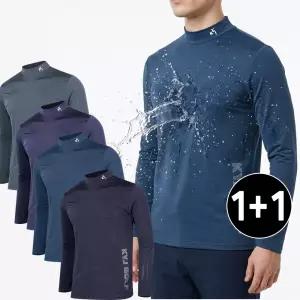 2장 남자 여름 쿨 티셔츠 스판 골프 반목 남성작업복 냉감티 기능성티셔츠 아이스티