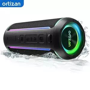 이동식앰프 스피커 Ortizan X30 휴대용 블루투스 베이스 부스트 40W 무선 IPX7 방수 6600mAh 배터리 USBTFA