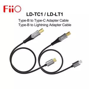 FiiO Fiio LD-TC1 LD-LT1 USB Type-B-Type-C 라이트닝 어댑터 케이블 HIFI 헤드폰 앰프 K9 PRO K5 Pro용 약